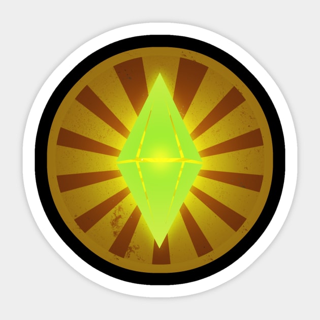 Retro Plumbob Sticker by Interstellar